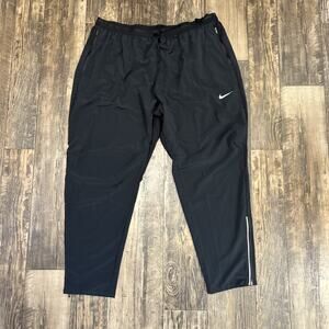 MEN'S NIKE PHENOM WOVEN RUNNING JOGGERS PANTS BLACK DQ4745-010 SIZE 4XL